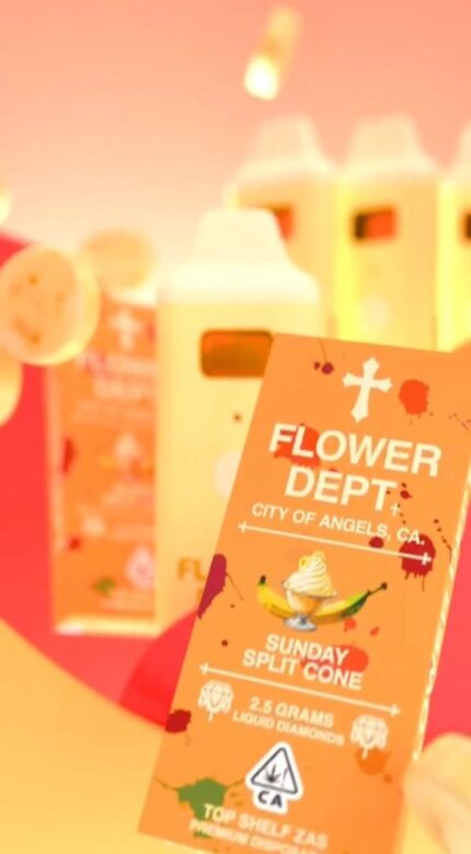 Flower Dept Disposable Sunday Split Cone